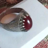 انگشتر نقره عقیق بسیار زیبا