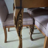 میز 8 نفره چوب روس|میز و صندلی غذاخوری|مشهد, آزادشهر|دیوار