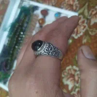 انگشتر نقره خاص نگین اونیکس