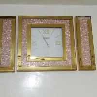 ساعت دیواری آینه ای