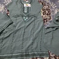 شال هندی و لباس هندی سه تیکه