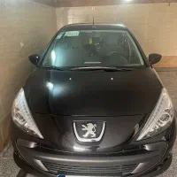 پژو ۲۰۷ مشکی اتوماتیک سقف فلز