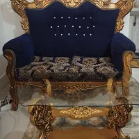 مبل راحتی سلطنتی|مبلمان خانگی و میز عسلی|محمدیه-قزوین, |دیوار