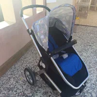 کالسکه بچه وکریر برند chipolino وصندلی غذا دلیجان