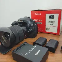 دوربین کانن (80d (canon با لنز 18.135