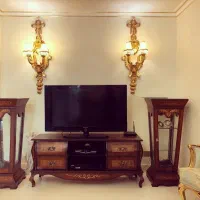 میز تلویزیون معرق چوبی کد B23