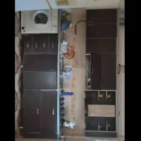 گاز صفحه ای و کابینت ام دی اف|اجاق گاز و لوازم برقی پخت‌وپز|صومعه‌سرا, |دیوار