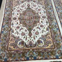 جفت ۳متر فرش دستبافت طرح تبریز خطیبی از بافنده