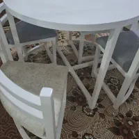 میز غذا خوری ۴ نفره|میز و صندلی غذاخوری|شاهین‌شهر, مسکن مهر|دیوار