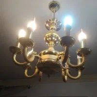 لوستر  انتیک وکلاسیک  ابکاری طلا