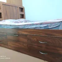 تخت و میز آرایش ریلی ام دی اف نو|تخت و سرویس خواب|تهران, شهرک شریعتی|دیوار