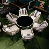 مبلمان صندلی باغی تولیدی ویلانشین بافتی cafeeshop