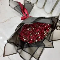 دسته گل روبانی وباکس هدیه وگل روبانی|گل مصنوعی|تبریز, |دیوار