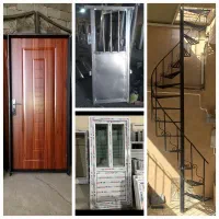 پله گرداهنی۶درب۰پنجره۷ پی وی سیpvcانباری۸اتاق نرده