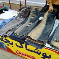 شلوارجین بچه گانه وبزرگ سایزفقط۵۸۰