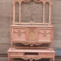 جدیدترین مدلهای اینه کنسول چوبی  میز تیوی تمام چوب