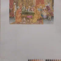 نخ و نقشه تابلو فرش پاسور باز