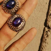 تعدادی انگشتر. تسبیح ونگین معدنی|جواهرات|نهاوند, |دیوار