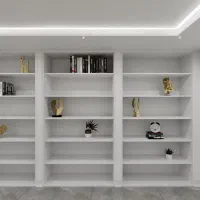 کمد ویترین کتاب خونه.کمدطبقه بندی.شلف قفسه دیواری|کتابخانه، شلف، قفسه‌های دیواری|تهران, افسریه جنوبی|دیوار