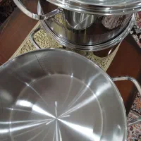 قابلمه استیل کف چدن|ظروف پختوپز|قم, شهرک قدس|دیوار