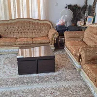 مبلمان هفت نفره راحتی پارچه تُرک