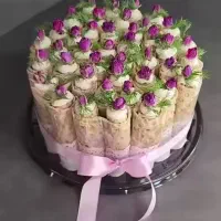 تزئین نان و پنیر سفره عقد،خلعتی|خوردنی و آشامیدنی|قم, نوقطار|دیوار