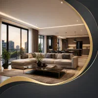 آپارتمان ۷۵ متری ۲ خواب شیک نورگیر خوش نقشه