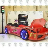 تخت ماشینی مدل پورشه911 برند (پادچوب / کارکو)|تخت و سرویس خواب|بندر ماهشهر, |دیوار