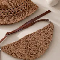 کیف های دستباف مکرومه ورافیا ژورنالی