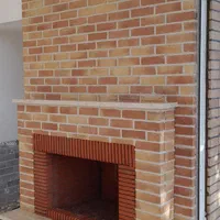 شومینه نرده سنگی باربیکیو