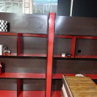 میز ویترین مغازه ودکور ام دی اف جنس درجه یک.