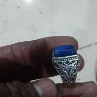 انگشتر نقره لاجورد|جواهرات|ایذه, |دیوار