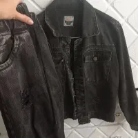 کت و شلوار جین ذغالی|کفش و لباس بچه|پاکدشت, پاکدشت (مامازند)|دیوار