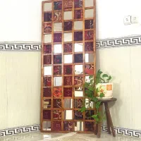آیینه دکوراتیو با فرش دستباف