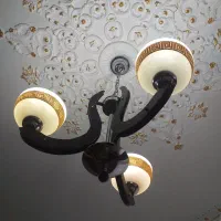 لوستر چوبی ۱جفت