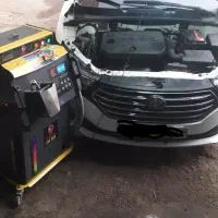 شستوشوی رادیاتور بخاری با دستگاه تمام اتوماتیک