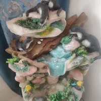 آبنما|مجسمه، تندیس، ماکت|قم, صفاشهر|دیوار