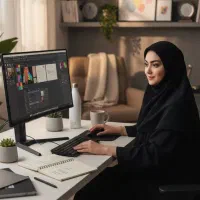 عکاس و ادمین تولید محتوا