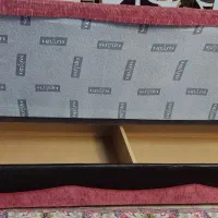 مبل راحتی تختشو فنری واسکلت فلزی باکسداروبادوام|مبلمان خانگی و میز عسلی|تبریز, |دیوار