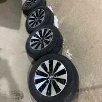 چهار عدد رینگ ولاستیک خارجی اسپورت سایز 15