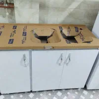کابینت زیر سینک کابینت ظرفشویی سایز ۳درب|مصالح و تجهیزات ساختمان|تهران, پونک|دیوار