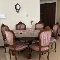 ناهارخوری گرد شش نفره