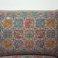 پشتی وروکناره ترمه