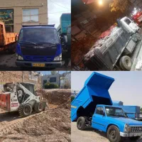 حمل نخاله با بادسان وکارگر اجاره بابکت