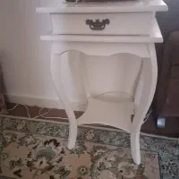 میز تلفن دو طبقه آنتیک