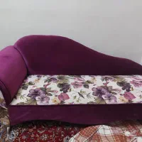 مبل شزلون ومیزکنسول باآینه ومیزجلومبلی تمیز درحدنو