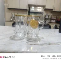 استکان لب طلاورساچه وساده نونو