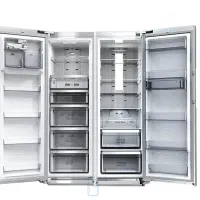 یخچال فریزر دو قلو سفید دوو|یخچال و فریزر|تبریز, |دیوار