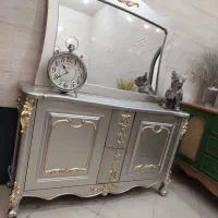 آینه و کنسول نقره مرسده