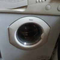 ماشین لباسشویی حایر درب شیشه ای جلو